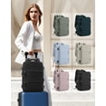 thumbnail image 2 of Mochila de viaje impermeable coowoz Carry On para mujeres y hombres, 2 of 7