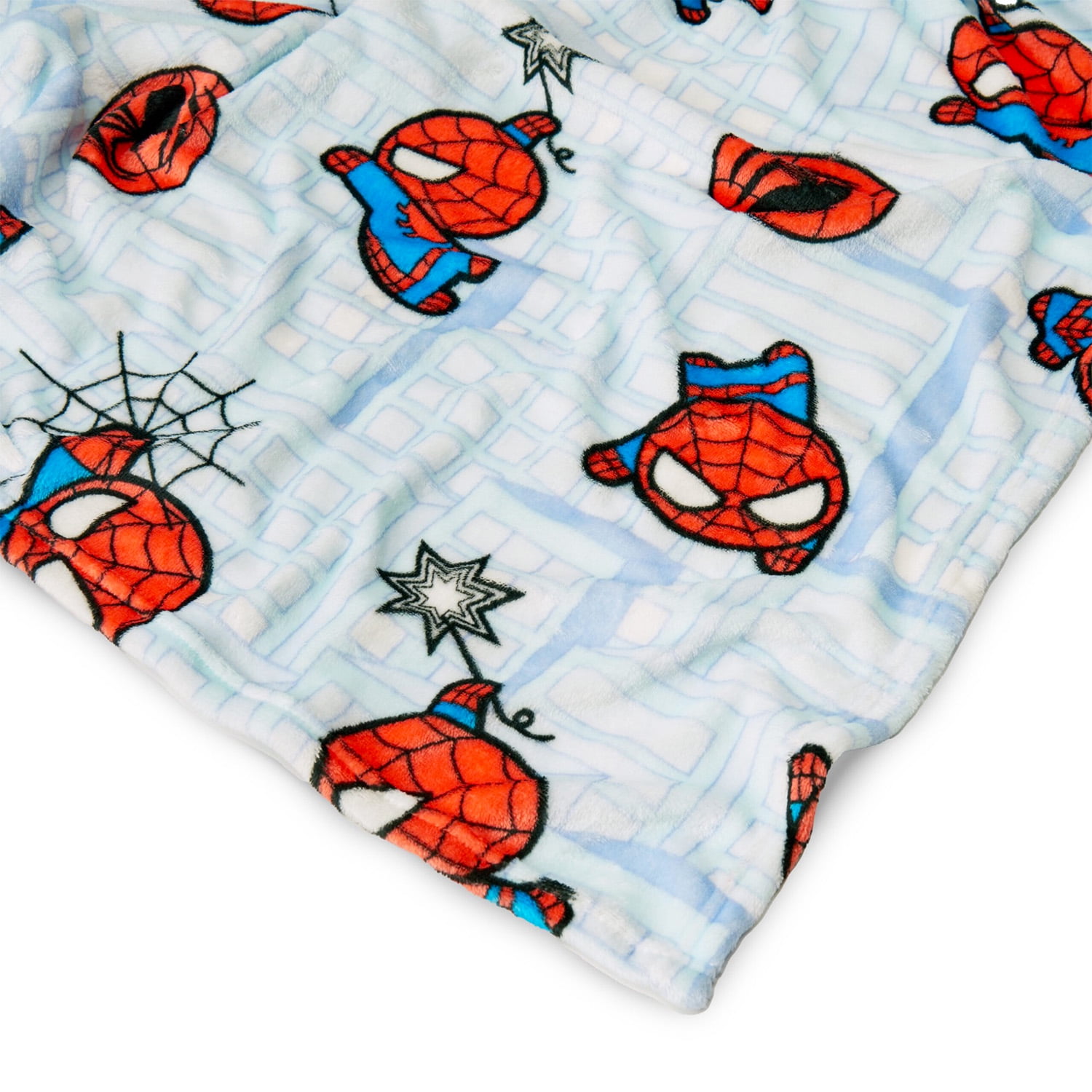 Spiderman Blanket and Character Hugger - Bundle with Kids and Teens Throw, Huggable Pillow, Stickers, More for Boys | Spiderman Blanket Size 50" x 60"