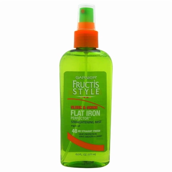 Garnier Fructis Flat Iron Perfector Straightening Mist Hair Sprays Argan Oil All Hair Types 6 fl oz