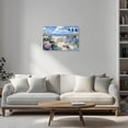 thumbnail image 5 of ZHONGYUTONG Beach Canvas Wall Art for Bathroom Seaside Bicycle Pictures Seascape Scene Painting Ocean Artwork for Coastal Themed Decor Framed (28.00" x 42.00"), 5 of 5