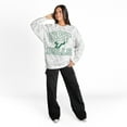 thumbnail image 3 of Women's Gameday Couture  Ash South Florida Bulls Whiteout Premium Fleece Camo Sweatshirt, 3 of 5