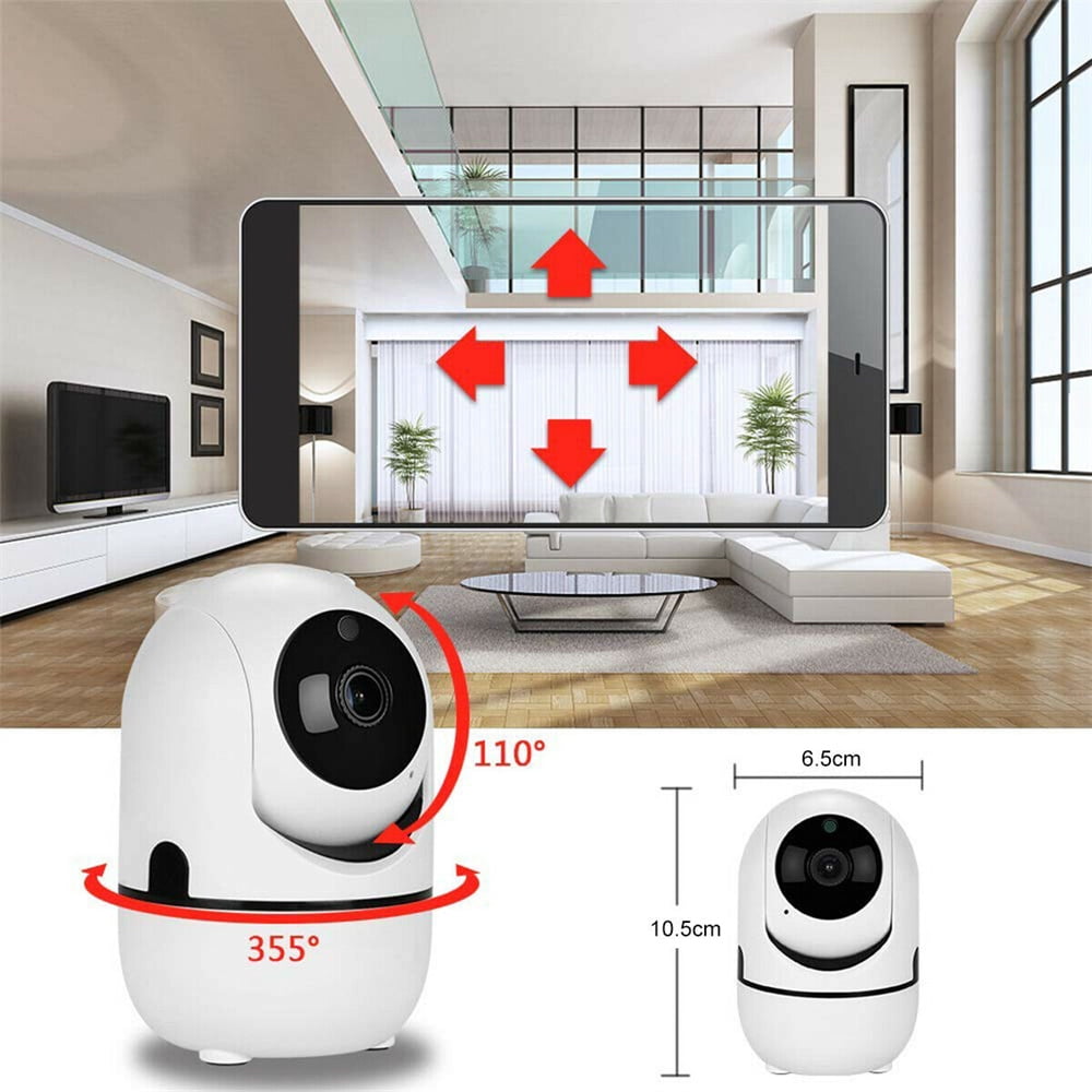 MesaSe 1080P Pet Camera Indoor Security Camera with Two-Way Audio, Motion Detection, Night Vision for Pet/Baby/Nanny/Elderly Compatible with iOS&Android