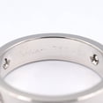 thumbnail image 4 of Pre-Owned Cartier Love Ring 3PD - 18K White Gold (18KWG) Diamond for Women Silver/Clear Tone, 4 of 7