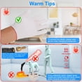 thumbnail image 6 of Zorpupoa 2500W Handheld High Temperature Pressure Steamer Cleaner, 1400ML Tank 6 Steam Levels for Home Office Car Tile Floor Couch Grease Grout, 6 of 13