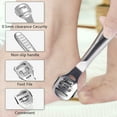 thumbnail image 3 of Callus Remover for Feet, Foot Callus Shaver Heel Hard Skin Remover for Hand Feet Pedicure Razor Tool Shavers with Stainless Steel Handle 10 Blades, 3 of 8