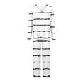thumbnail image 4 of yievot Womens Pajama Sets Long Sleeve Shirt and Pants Soft Pajama Sets 2 Piece Sleepwear Loungewear, 4 of 5