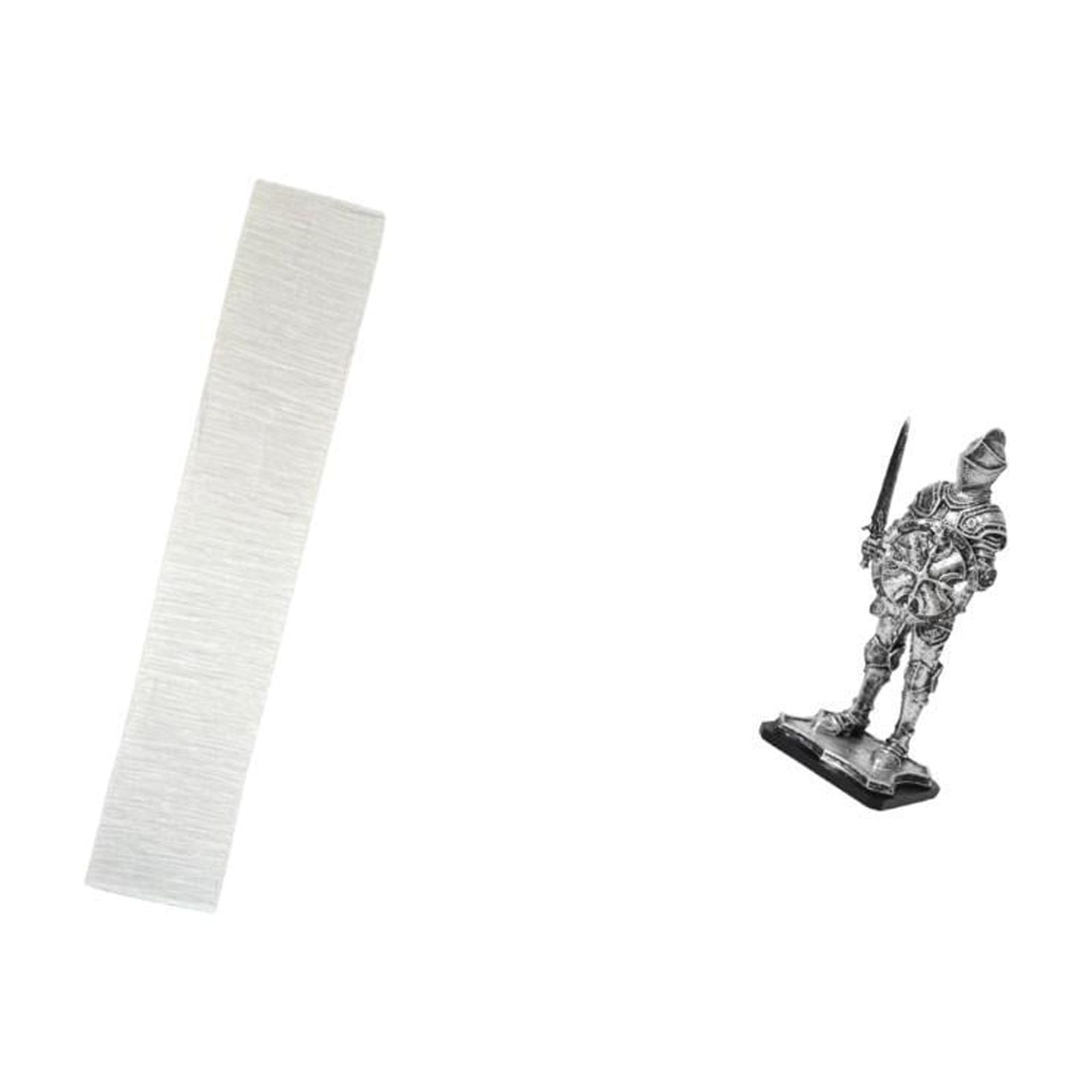 Floor Lamp Shade Knight Statue Desktop Figurine Premium Paper and Resin for Living Room Office Bookshelf Decor