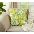 thumbnail image 3 of Saro Lifestyle Lemon Print Throw Pillow Cover, 3 of 3