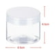thumbnail image 2 of Contenedor de Plástico de Almacenamiento de Plástico Transparente Vacío de 24x Contenedor de Plástico de Boca, 2 of 6