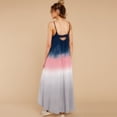thumbnail image 2 of Nouvelle Robe Contrastée pour Femmes Harajuku Sans Manches Irrégulière Bretelles Spaghetti Robe Froncée Dos Nu, 2 of 2