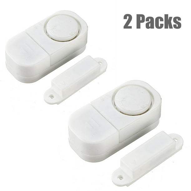Door Window Alarm 4 Pack Super Slim Wireless Window Door Entry