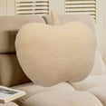thumbnail image 4 of Edgergery Christmas Apple Pillow,Soft White Apple Shaped Pillow,Cute Soft Bunny Room Decorative Throw Pillow,Apple Stuffed Cushion for Couch Bed Kid Girls Women Xmas,Christmas Clearance, 4 of 5