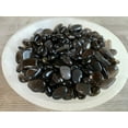 thumbnail image 5 of WHOLESALE Natural Semi Tumbled Black Obsidian Gemstone Chips, Crushed Mini Crystals, Undrilled (Black Obsidian, 3 Pounds), 5 of 6