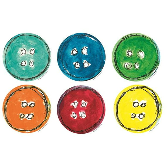 Teacher Created Resources EP-3236BN Pete the Cat Groovy Buttons Accents - Pack of 3