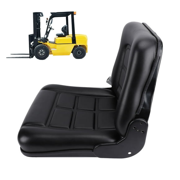 Universal Forklift with Switch and Slide Rail Adjustable Black Replacement for Tractor Mower Skid Loader Telehandler Backhoe Excavator Dozer