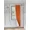 Orange, variant on Gorgeous Home Linen Orange 1-Piece Solid Blackout Grommet-Top Window Curtain Panel 37" W X 108" L
