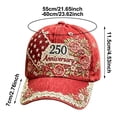 thumbnail image 3 of Outdor The 250th Anniversary Series Baseball Hat Celebrating Its Design Is Ensuring Have A Pleasant Experience., 3 of 6