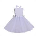 thumbnail image 4 of Generic Toddler Baby Girls Princess Tiered Tulle Dress Pageant Birthday Party Prom Gown for Christmas Holiday Party Halloween（3-4 Years White）, 4 of 9
