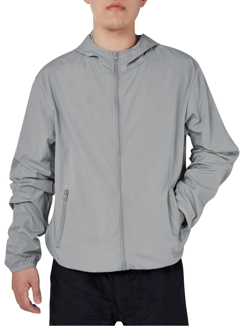 Big & Tall Mens Zip up Sportswear Lightweight Nylon Jackets Big & Tall Mens Zip up Sportswear Lightweight Nylon Jackets