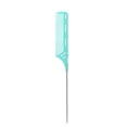 thumbnail image 1 of 1PC Professional 8.9 Inch Tail Comb Rattail Comb Stainless Steel Pintail Static And Heat Resistant Teasing Comb Lightweight Tail Comb For All Hair Types, 1 of 7