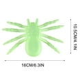 thumbnail image 3 of 6 Pcs Glow in The Dark Large Spiders Halloween Giant Spider Decorations Fake Scary Spider for Indoor Outdoor Yard Lawn Wall Home Porch House, 3 of 7