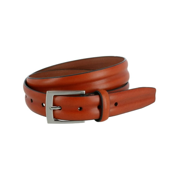 Trafalgar Center Heat Crease Leather Belt (Men)