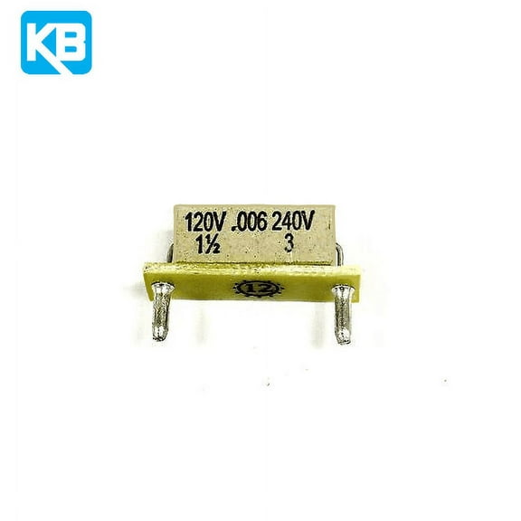 KB electronics 9850 HORSEPOWER RESISTOR, 0.0006 ohms 1.5 HP-3 HP, (Range: 1/2 Hp at 90V-130V, 3 Hp at 180V-240V).