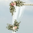 thumbnail image 3 of Flor de Arco de Boda Floral Artificial para Fiesta de Boda de Vacaciones , Opción 6A perfecl Flores de arco de boda, 3 of 8