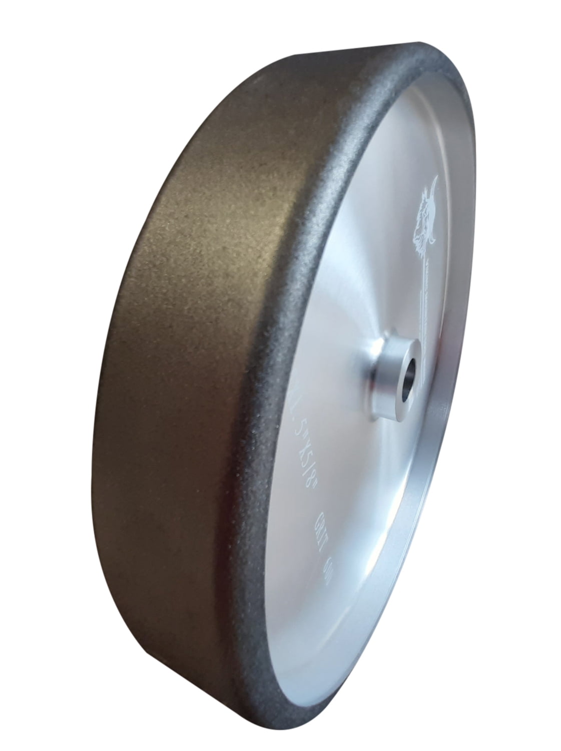 VMTW 8X1.5 inch CBN Grinding Wheel 600 Grit 1/4 inch Radius 5/8 inch