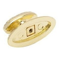 thumbnail image 6 of Utopia Alley Megan Cabinet Ring Pull Knob - Decorative Cabinet Drop Pull Knobs for Cabinets and Drawers - Vintage Cabinet Hardware with Hand Finished Polished Gold - Metal Drawer Pull Knobs 1.9", 6 of 8