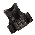 thumbnail image 1 of Eigraketly Chaleco de módulo para hombre, accesorios, chaleco Personal de camuflaje, chalecos de armadura de combate de seguridad, ajustable, resistente al Escalada camuflaje negro Eigraketly OD024242-03, 1 of 6