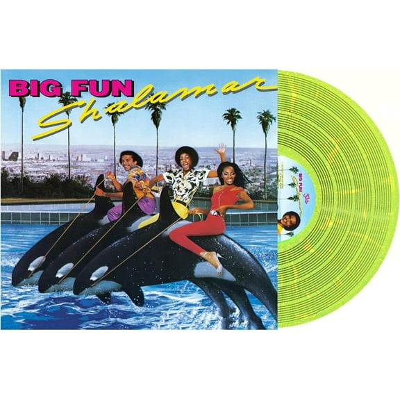SHALAMAR - Big Fun (Yellow With Blue Swirl Vinyl 160g) - vinyl
