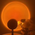 thumbnail image 2 of Red Sunset LED Projection Floor Lamp, Ambient Light, Night Light, 180° Rotating Projector for Home, Studio, Wedding, Birthday and Party Decoration., 2 of 5