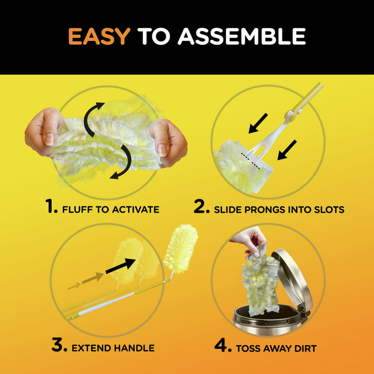 How to Use Swiffer Dusters  Swiffer Duster Assembly 