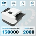 thumbnail image 3 of Automatic Card Shuffler Electric Card Shuffler Rechargeable Electric Shuffling Machine with Battery 2000 mAh for Poker, 3 of 11