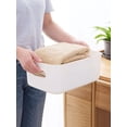 thumbnail image 3 of Caja de almacenamiento Caja de almacenamiento de artículos diversos de escritorio Caja de almacenamiento de cocina engrosada Caja de almacenamiento de plástico para ropa y cosméticos para el hogar, 3 of 5