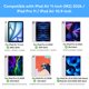 thumbnail image 3 of Funda con teclado Runelk Magic-Style para iPad Air 11" y Pro 11", 3 of 9