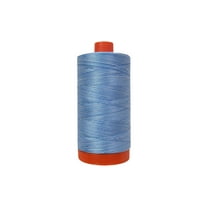 Aurifil Cotton Thread Mako 50wt 1300m Variegated - Stonewash Denim