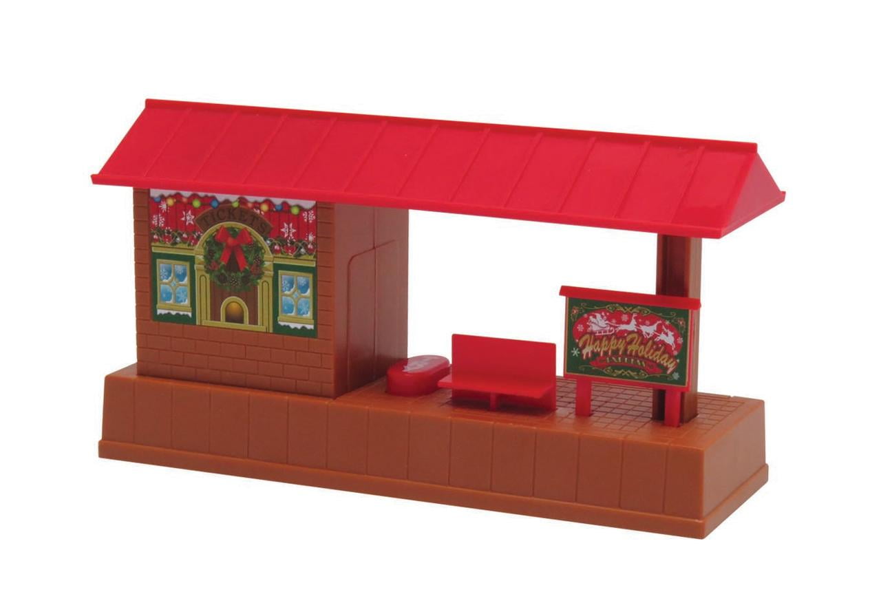 EZTEC BATTERY OPERATED HOLIDAY EXPRESS CHRISTMAS TRAIN SET (54 PIECES TRAIN SET), HOLIDAYS EXPRESS CHRISTMAS TRAIN SET