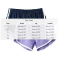 thumbnail image 2 of cocolona 2PC Womens Summer Casual Mini Athletic Shorts Elastic Waist Stretch Slim Workout Gym Running Yoga Shorts, 2 of 5