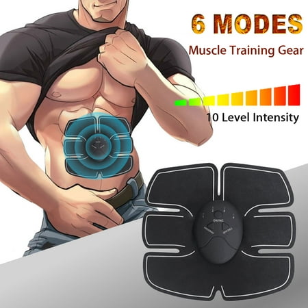 Electric Abdominal Muscle Trainer ABS Stimulator Smart Body Building Fitness Home