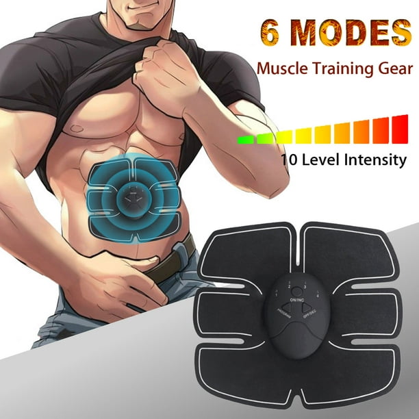 Electric Abdominal Toning Belt Muscle Trainer ABS Stimulator Smart Body  Building Fitness For Abdomen/Arm/Leg/Hip Training