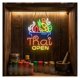 thumbnail image 4 of Letrero De Neón Thai Food Open, Ideal Para Decoración De Pared De Cocina Y Restaurante, Con Luz Regulable De 42cmx52cm, 4 of 6
