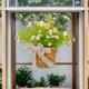 thumbnail image 1 of Decoración del hogar, decoración de habitaciones, decoración de paredes Guirnaldas de flores de primavera y verano Cestas para la puerta principal Guirnaldas de flores Flores artificiales para colgar, 1 of 5