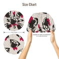 thumbnail image 2 of funny dog Pug red bow glasses Silk Bonnet for Sleeping Women Men, Adjustable Elastic Satin Bonnet Bonnet for Sleeping, Soft Similar Silk Curly Cuteness Hair Bonnet for Sleeping, 2 of 7