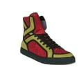 thumbnail image 2 of Mens High Top Shoes By FIESSO AURELIO GARCIA ,Fancy Rhine stones 2402 Red Gold, 2 of 8
