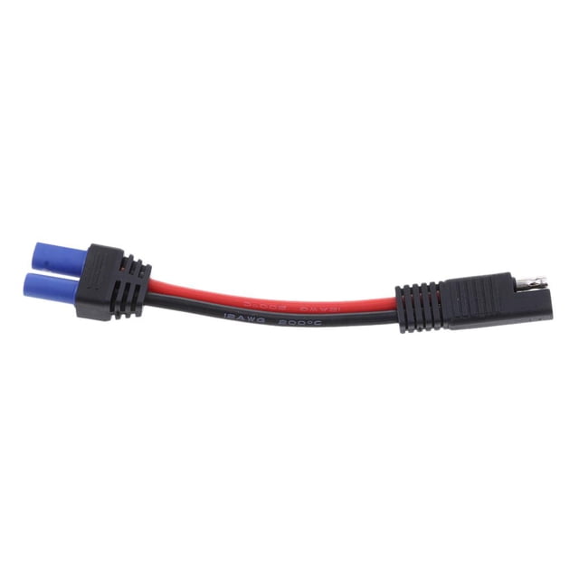 Preimum SAE Enchufe A Los Cables Femeninos Del Adaptador De Corriente Para Las Baterías Del Panel Solar Del Motor Del Coche Sunnimix Cargador de corriente EC5