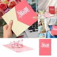 thumbnail image 2 of TIELUTT Day 3D Greeting Card Mom 3D Paper Sculpture Special Cards Daughter Birthday Cards Valentine's Day Greeting Note Paper and Envelopes Set for Dad from Daughter, 2 of 8