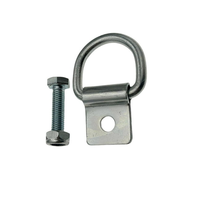 koolsoo D Loop Cargo Tie Down Anchor Portable for Boats Pickups Cargo on Trucks 10mm With Screw