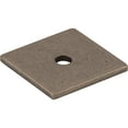 thumbnail image 6 of Top Knobs Tk94 1" Square Cabinet Knob Backplate From The Sanctuary Series - Chrome, 6 of 7